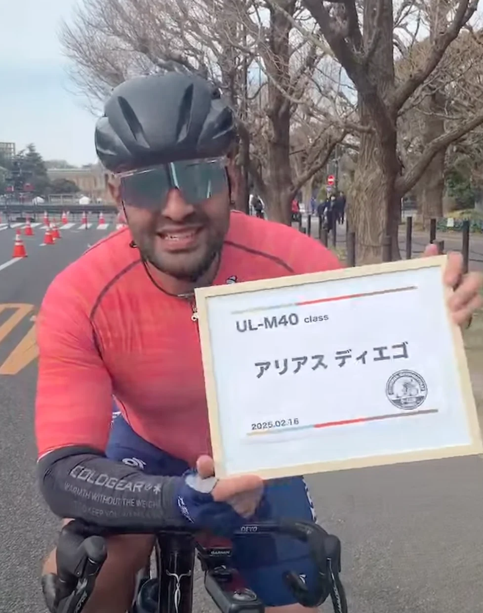 アリアス・ディエゴさん — 2025年神宮外苑大会